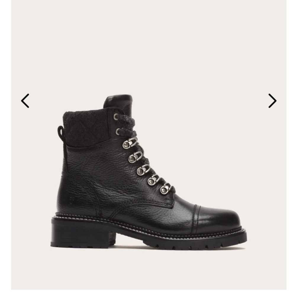 FRYE Samantha Hiker Combat Boots 8.5